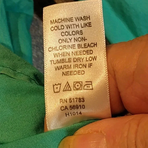 Maurices Women's Long  Sleeve Turquoise Button Up Jacket in Size Medium - Picture 9 of 11